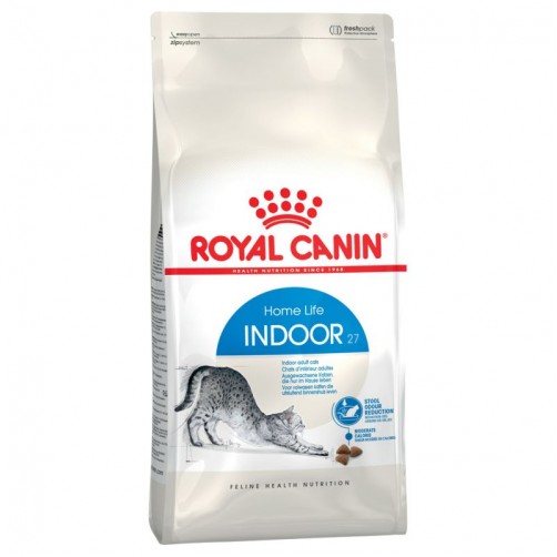 غذای خشک رویال کنین مخصوص گربه های بالغ داخل خانه/ 400 گرمی/ Royal Canin Indoor 27